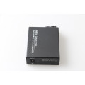 1 fiber port 2 RJ45 port 100Mbps fiber to copper media converter